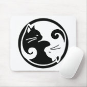 Yin Yang Katzen Mousepad (Mit Mouse)