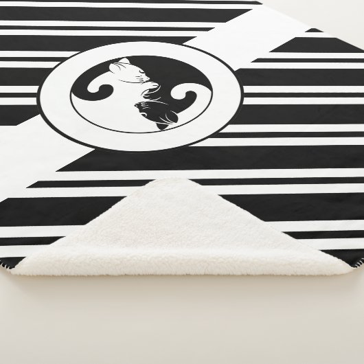 Yin Yang Katzen Sherpadecke (3/4)
