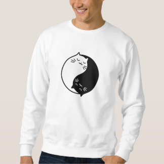 Yin Yang Katzen Sweatshirt