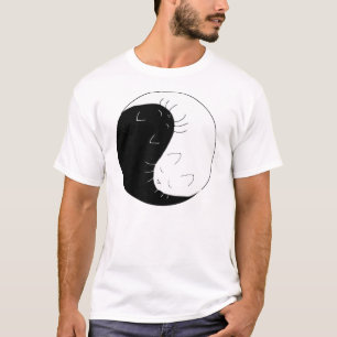 Yin Yang Katzen T-Shirt