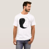 Yin Yang Katzen T-Shirt (Vorne ganz)