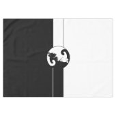 Yin Yang Katzen Tischdecke (Vorderseite (Horizontal))