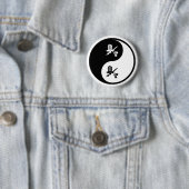 Yin Yang Kendo Button (Beispiel)