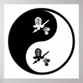 Yin Yang Kendo Poster (Vorne)