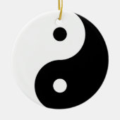 "YIN YANG " KERAMIK ORNAMENT (Vorne)
