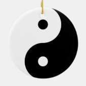 "YIN YANG " KERAMIK ORNAMENT (Hinten)