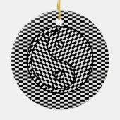 Yin Yang Keramikornament (Hinten)