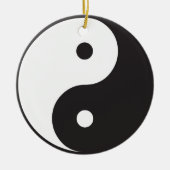 Yin Yang Keramikornament (Vorne)