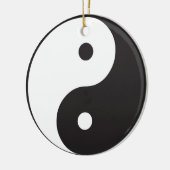 Yin Yang Keramikornament (Links)