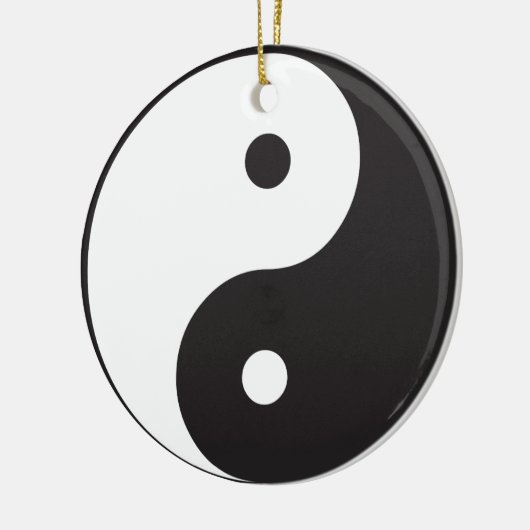 Yin Yang Keramikornament (Links)