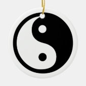 Yin Yang Keramikornament (Vorne)