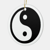 Yin Yang Keramikornament (Links)