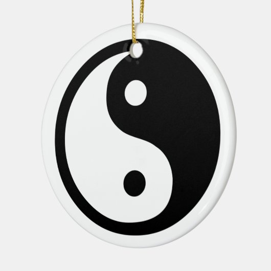 Yin Yang Keramikornament (Links)