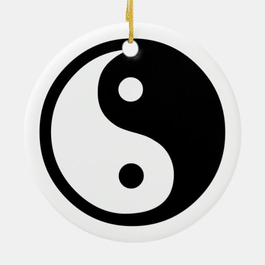 Yin Yang Keramikornament (Hinten)