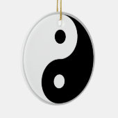 Yin & Yang Keramikornament (Rechts)