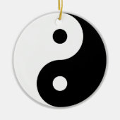 Yin & Yang Keramikornament (Vorne)