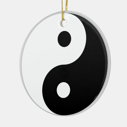 Yin & Yang Keramikornament (Links)