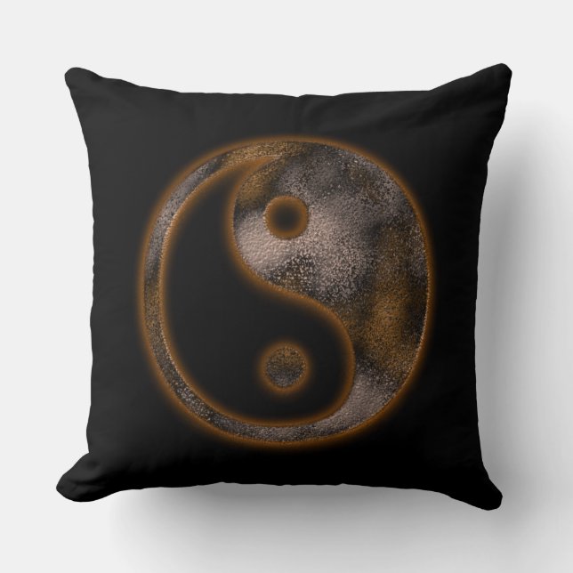 Yin Yang Kissen (Vorderseite)