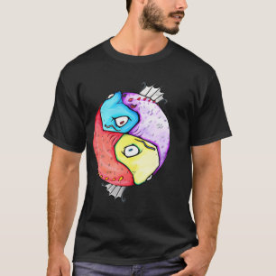 Yin-Yang kleine Version T-Shirt
