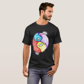 Yin-Yang kleine Version T-Shirt (Vorne ganz)