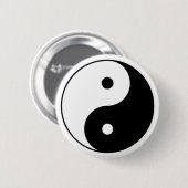 Yin Yang Knopf Button (Vorne & Hinten)