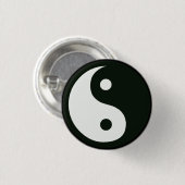 Yin Yang Knopf Button (Vorne & Hinten)