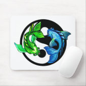 Yin-Yang-Koi-Design Mousepad (Mit Mouse)