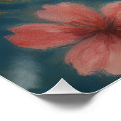 Yin Yang Koi Fisch Wandkunst Poster (Ecke)