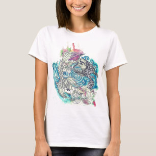 Yin Yang Koi Fische T-Shirt
