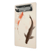 Yin Yang Koi fischt in der orientalischen Mini Klemmbrett (Gewinkelt2)