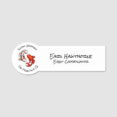 Yin Yang Koi Fish Business Logo Japanischer Garten Namensschild (Vorderseite)