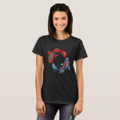 Yin Yang Koi Fish T-Shirt (Vorne ganz)