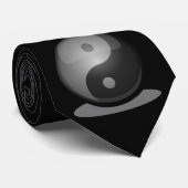 Yin Yang Krawatte (Gerollt)
