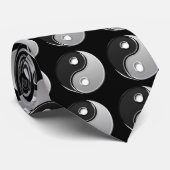 Yin Yang Krawatte (Gerollt)
