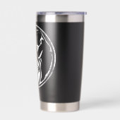 Yin Yang Labrador Retriever Dog Lover Thermobecher (Links)