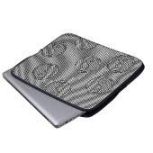 Yin Yang Laptopschutzhülle (Vorne Knopf)