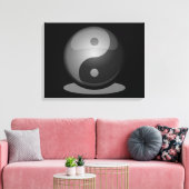 Yin Yang Leinwanddruck (Insitu (Wohnzimmer))