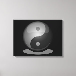 Yin Yang Leinwanddruck