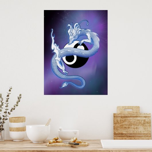 Yin-yang-Lhung-Poster Poster (Küche)