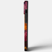 Yin Yang lila orange Case-Mate iPhone Hülle (Rückseite / Links)