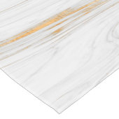 Yin Yang Liquid Marble Kurzer Tischläufer (Ecke)