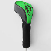 Yin Yang Lizards Golf Headcover (angewinkelt)