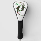 Yin Yang Lizards Initial Golf Headcover (Vorderseite)