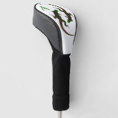 Yin Yang Lizards Initial Golf Headcover (angewinkelt)
