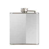 Yin Yang Lizards Silver Flachmann (Rückseite)