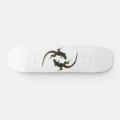 Yin Yang Lizards Skateboard (Horizontal)