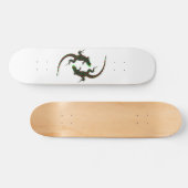 Yin Yang Lizards Skateboard (Horizontal)
