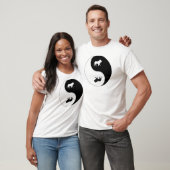 Yin Yang Löwe T-Shirt (Unisex)