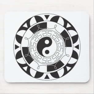 Yin Yang Madolin Mousepad