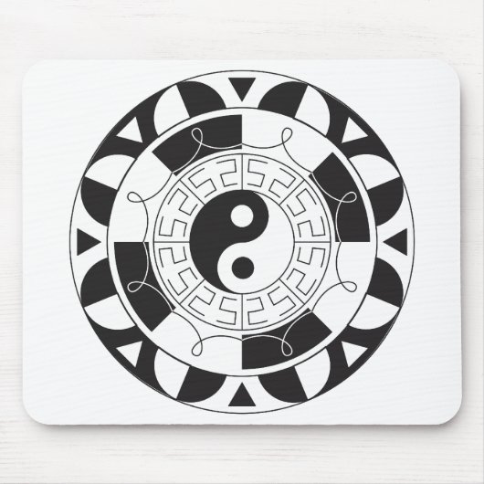 Yin Yang Madolin Mousepad (Vorne)